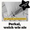 Seralino Kissenbezüge Perkal Kissenbezug (100% Baumwolle) weich angeraut, hautfreundlich, besonders weich & atmungsaktiv, BCI zertifiziert, mit Reißverschluss Bild 3