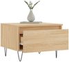 vidaXL Couchtische 2 Stk. Sonoma-Eiche 50x46x35 cm Holzwerkstoff 830867 Bild 4