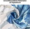 Duschvorhang Meeresschildkröte 180x200cm Antischimmel Wasserabweisend Washbar Bild 3