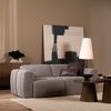 Bronx71 Sofa Maine 2,5 Sitzer Bouclé braun/grau Bild 4