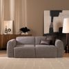 Bronx71 Sofa Maine 2,5 Sitzer Bouclé braun/grau Bild 2