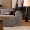 Bronx71 Sofa Maine 2,5 Sitzer Bouclé braun/grau Bild 5