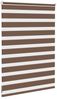 vidaXL Doppelrollo Braun 105x100 cm Stoffbreite 100,9 cm Polyester 4014314 Bild 4