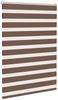 vidaXL Doppelrollo Braun 105x100 cm Stoffbreite 100,9 cm Polyester 4014314 Bild 3