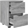 vidaXL Nachttische 2 pcs Graues Sonoma 30,5 x 30 x 43 cm Holzwerkstoff 888810 Bild 5