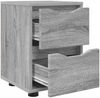 vidaXL Nachttische 2 pcs Graues Sonoma 30,5 x 30 x 43 cm Holzwerkstoff 888810 Bild 5