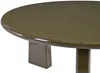 Vente-unique - ZINAPA Couchtisch Holz, Platte Grün - B 90 cm x H 40 cm x L 90 cm Bild 4