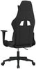 vidaXL Gaming-Stuhl mit Massagefunktion Schwarz und Creme Stoff 345491 Bild 5