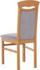 Home affaire Esszimmerstuhl Franz (Set, 2 St), strapazierfähige Microfaser, Gestell Buche natur oder weiß, Holzstuhl Bild 2