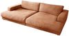 KAWOLA Big Sofa MADELINE Stoff cognac 85 x 170 x 290 cm Bild 3