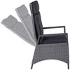LC Garden Garten-Essgruppe Keramo Dining Set XII Sitzgruppe Gartenset grau-mix Bild 3