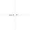 vidaXL Esstischbein in Spinnenform Weiß 85x85x(72-73) cm Stahl 4013121 Bild 5