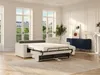 Vente-unique - VIZIR Sofa Stoff Beige - B 223 cm94 cm x H 110 cm95 cm x L 282 cm Bild 3
