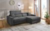 JOB 'Slider' Ecksofa, Cord grau, 277 x 187 x 80 cm Bild 4