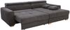 JOB 'Slider' Ecksofa, Cord grau, 277 x 187 x 80 cm Bild 2