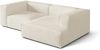 Micadoni Ecksofa Nuria 3-Sitzer Rechts Boucle Elfenbein Bild 3