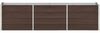 vidaXL Garten-Hochbeet Verzinkter Stahl 240×40×45 cm Braun 47046 Bild 3