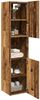 vidaXL Bad-Hängeschrank Altholz-Optik 30x30x130 cm Holzwerkstoff 856221 Bild 3