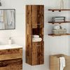 vidaXL Bad-Hängeschrank Altholz-Optik 30x30x130 cm Holzwerkstoff 856221 Bild 2