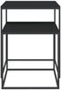 Couchtisch-Set 2-tlg. Holzwerkstoff und Metall [343113] Bild 4