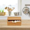 Relaxdays Schubladenbox Bambus Bild 2