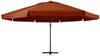 vidaXL Sonnenschirm Aluminium-Mast 600 cm Terrakotta 47375 Bild 2