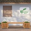 CLP Teakbank Boston Wetterfeste Holzbank,teak Bild 3