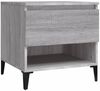 vidaXL Beistelltisch Grau Sonoma 50x46x50 cm Holzwerkstoff 819560 Bild 2