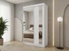 Beautysofa Kleiderschrank GAJA II mit Spiegel (Schrank mit Schubladen und Kleiderstange, moderner Schiebetürenschrank) Breite: 120 cm, 200 cm oder 240 cm Bild 2