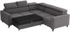 Ecksofa Kiarge 2R2 (Farbe: Velluto 03) Bild 3