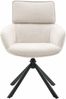 OTTO home Esszimmerstuhl Cusey, 360° drehbar, extra dicke Polsterung, 2er-Set (Set, 2 St), mit 360° Metallfuß, Komfort-Rückenlehne und hautfreundlichem Webstoff Bild 4