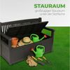 Bestlivings Gartenbank inkl. Stauraum 280L, 130 x 60 x 85 cm, Kunststoff, robust, UV- und Wetterbeständig Bild 3