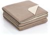Wohndecke Moon Kuscheldecke Doubleface Baumwollmix ca 220x240cm gekettelter Rand, MOON Heimtextilien, Kuscheldecke Bild 2