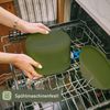 Behälter für Küchenabfälle, formschöner Komposteimer, Biomüll-Eimer, olive Bild 4