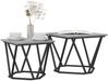 vidaXL Beistelltisch-Set 2 pcs Graues Sonoma Ingenieure Holz und Stahl 868270 Bild 3