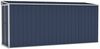 vidaXL Anbauschuppen Anthrazit 118x382x178 cm Verzinkter Stahl 316231 Bild 2