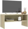 vidaXL TV-Schrank Sonoma-Eiche 80x40x40 cm Holzwerkstoff 800057 Bild 3