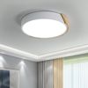 Riserva Deckenleuchte LED Deckenleuchte 24W rund, 30 cm, Holzoptik, 6500K Bild 4