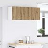 vidaXL Hängeschrank 2 pcs Artisan-Eiche und Weiß 50 x 31 x 40 cm 884161 Bild 4