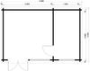 Alpholz Gartenhaus Atrium E Gartenhaus aus Holz Holzhaus mit 70 mm Wandstärke Blockbohlenhaus mit Montagematerial Bild 4