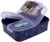 Lunchbox für Kinder mit 3 Fächern aus Kunststoff verschiedene Motive die Eiskönigin Bild 2