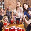 Relaxdays Bier Pong Set, 200 Becher, Kunststoff rot, 473 ml Bild 3