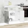 vidaXL Küchenunterschrank Porto Betongrau Holzwerkstoff 853981 Bild 3
