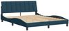 Doppelbett, Bettgestell Modernen ohne Matratze Blau 160x200 cm Samt d1818e Bild 3