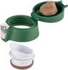Emsa Thermobecher Travel Mug Light, Edelstahl, Kunststoff, 0,4L, leicht, Edelstahl, Klappverschluss, 100% dicht, 8h heiß/16h kalt Bild 5