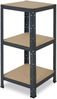 shelfplaza HOME 100x40x40 cm Schwerlastregal in anthrazit mit 3 Böden und 175 kg Traglast pro Boden Bild 5