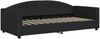 vidaXL Tagesbett Schwarz 90x200 cm Stoff 354113 Bild 2