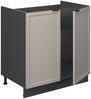 Spülenunterschrank Fame-Line GrauBeige 80 cm ohne Arbeitsplatte Vicco Bild 4