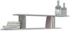 vidaXL TV-Wandregal Grau Sonoma 125x18x23 cm Holzwerkstoff 815877 Bild 4