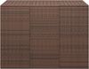 vidaXL Garten-Kissenbox PE Rattan 145x100x103 cm Braun 317230 Bild 3